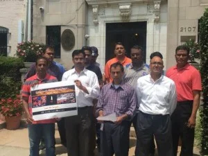 Memorandum to Indian embassy in Washington DC on Amarnath Yatra killing